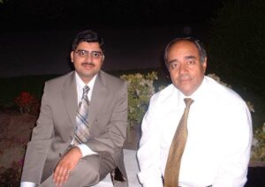 Shastriji with Mr. Sharma ji from Victoria BC