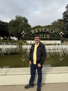 Shastriji at the Beverly Hills, Los Angeles USA