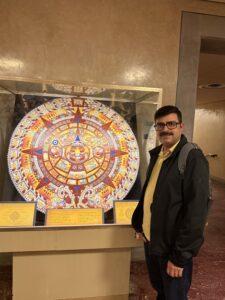 Shastriji at the Griffith Observatory at Los Angeles USA