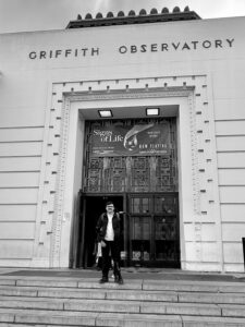 Shastriji at the Griffith Observatory at Los Angeles USA